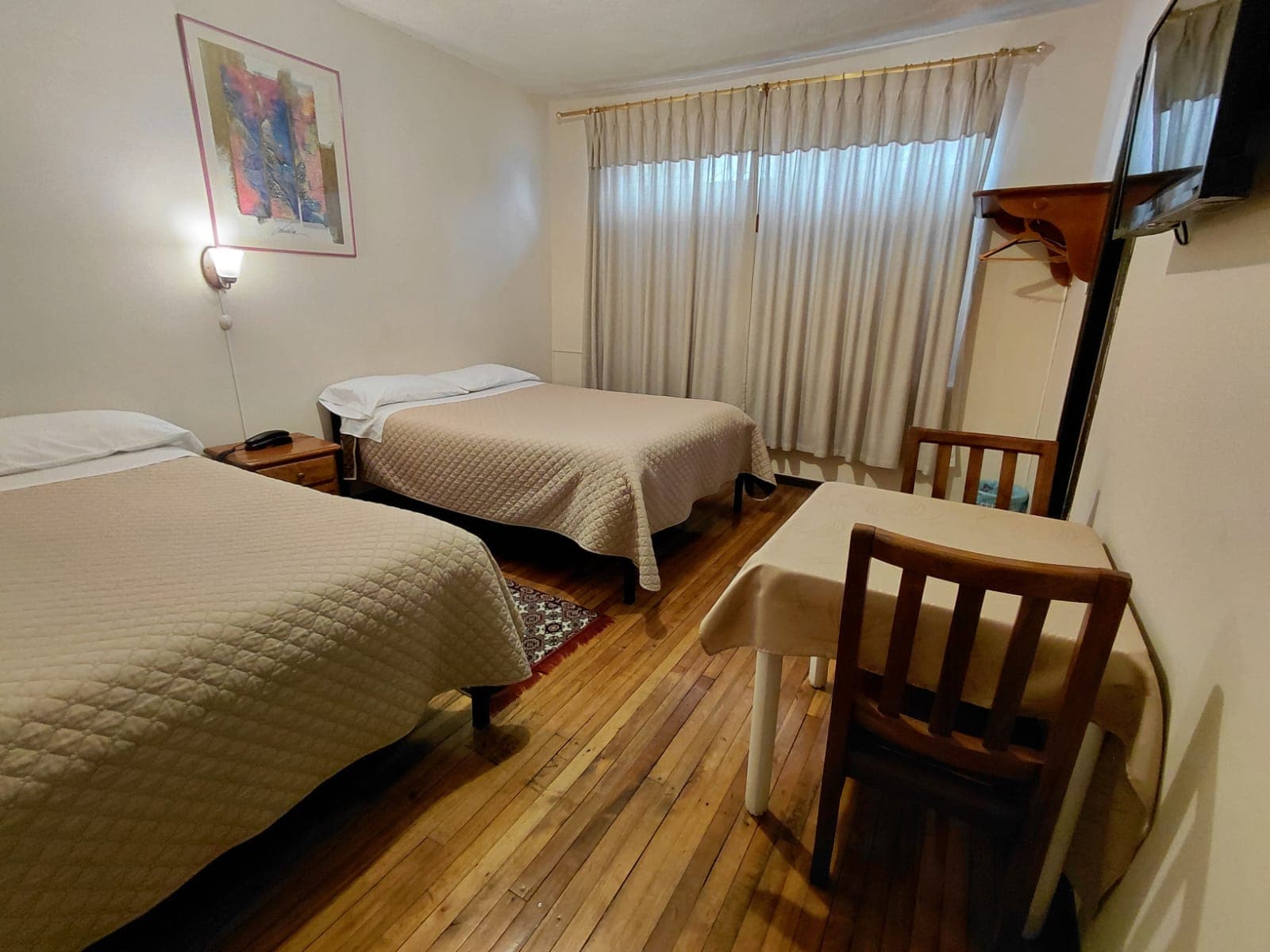 Habitación Doble en el Hostal Santa María Gracia, Quito